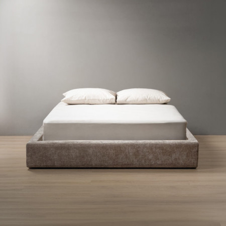 Montanelle Bed Base - Queen - Fossil Wave