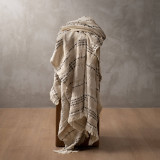 Valeria Throw - Ivory & Anthracite - 2