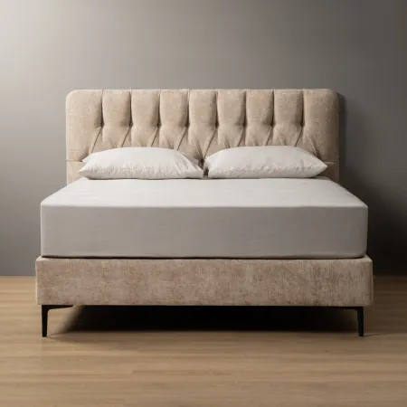 Haverlyn Caravé Bed - Queen - Sand Wave - 1