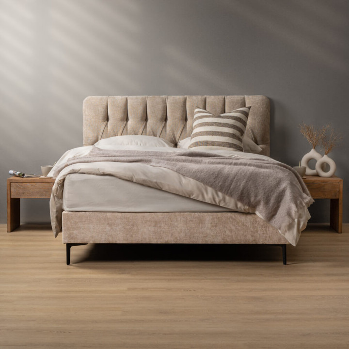 Haverlyn Carave Bed - Double - Sand Wave 2