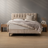Haverlyn Carave Bed - King - Sand Wave 2