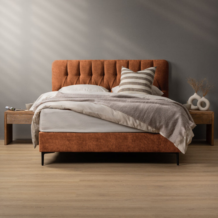 Haverlyn Caravé Bed - Double - Rust Wave 2