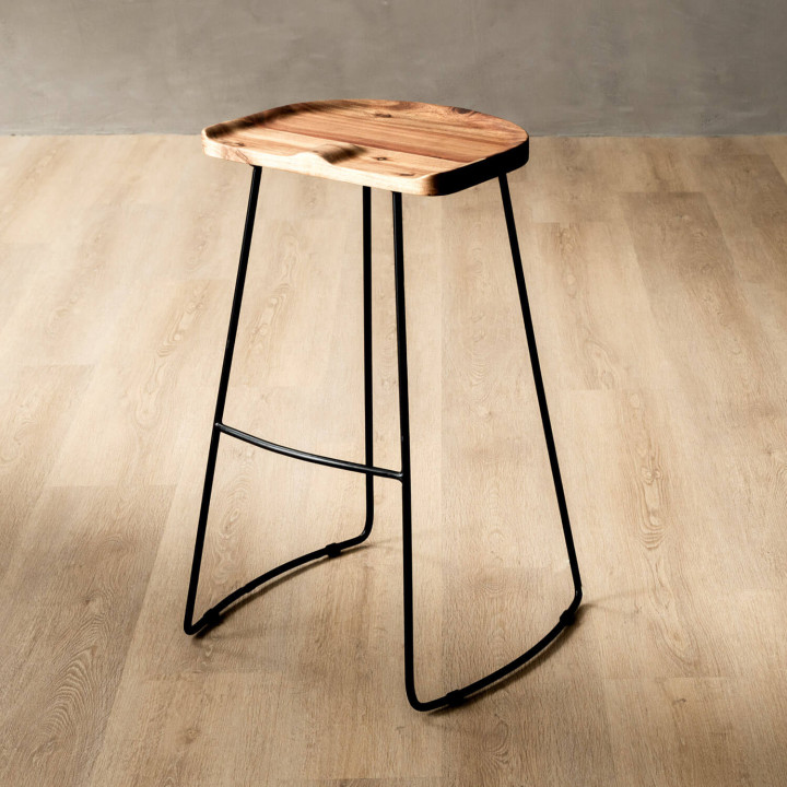 Sahara Tall Bar Stool - Blackwood 3