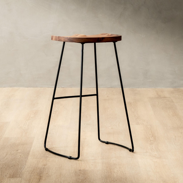 Sahara Tall Bar Stool - Blackwood 5