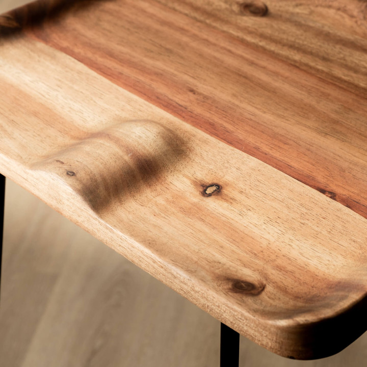 Sahara Tall Bar Stool - Blackwood 6