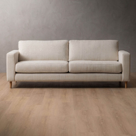 Parys 3-Seater Fabric Couch - Oats