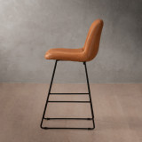 Wembley Leather Counter Bar Chair - Ginger 3