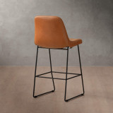Wembley Leather Counter Bar Chair - Ginger 4