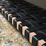 Large Klein Karoo Server - Oak - Black