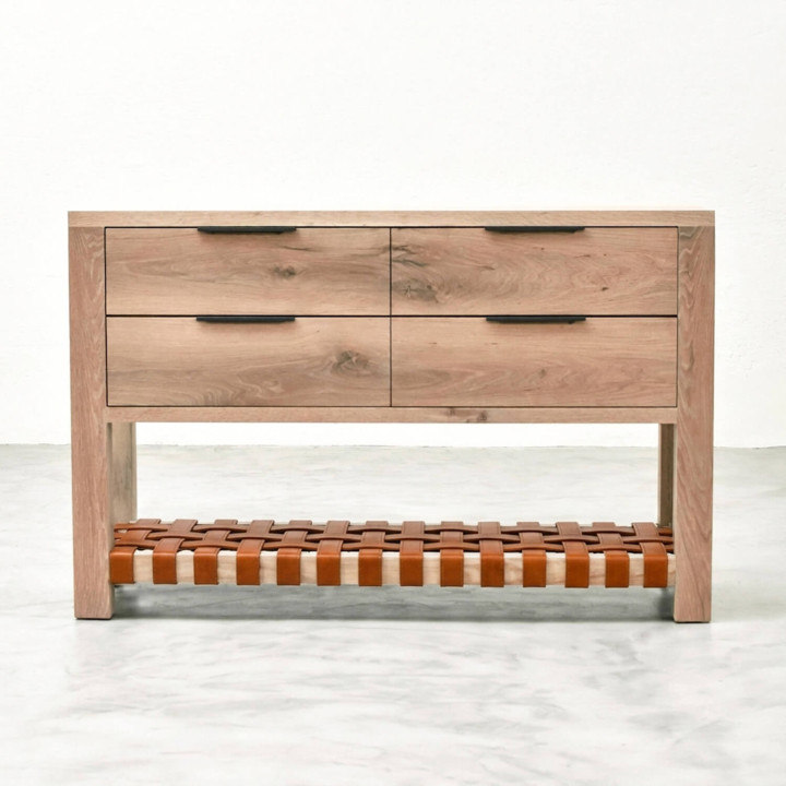 Small Klein Karoo Server - Oak - Butterscotch