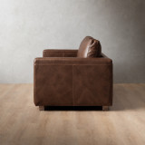 Westerman 3-Seater Leather Couch - Brown