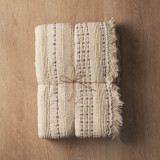 Valeria Throw - Ivory & Stone