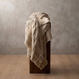 Valeria Throw - Ivory & Stone