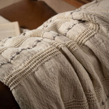 Valeria Throw - Ivory & Stone