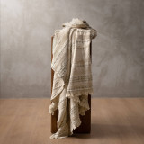 Valeria Throw - Ivory & Sage