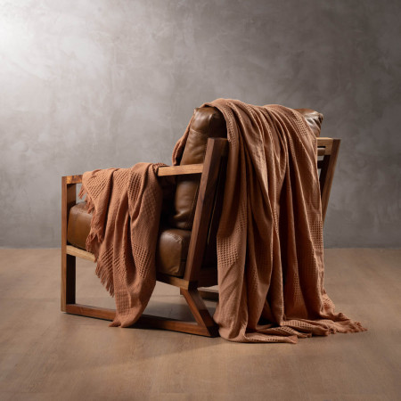 Theresa Throw - Rust