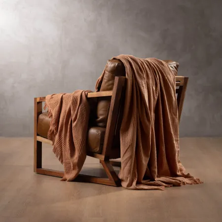 Theresa Throw - Rust