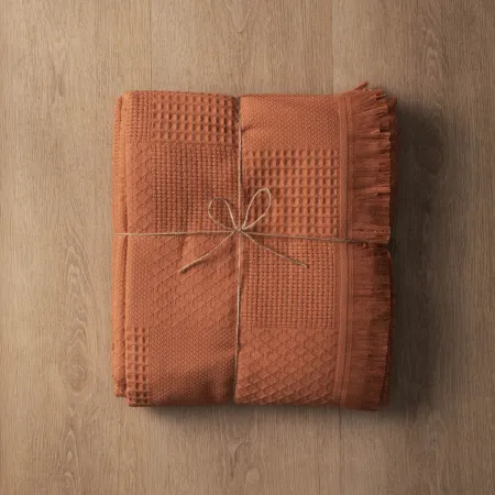 Theresa Throw - Rust