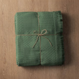 Theresa Throw - Moss Green