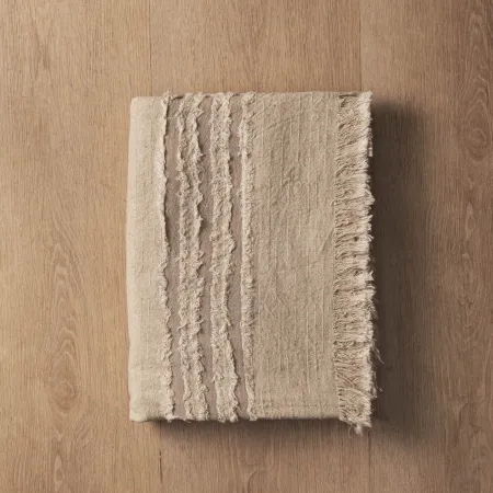 Marisol Throw - Stone & Grey