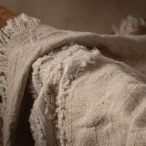 Marisol Throw - Stone & White