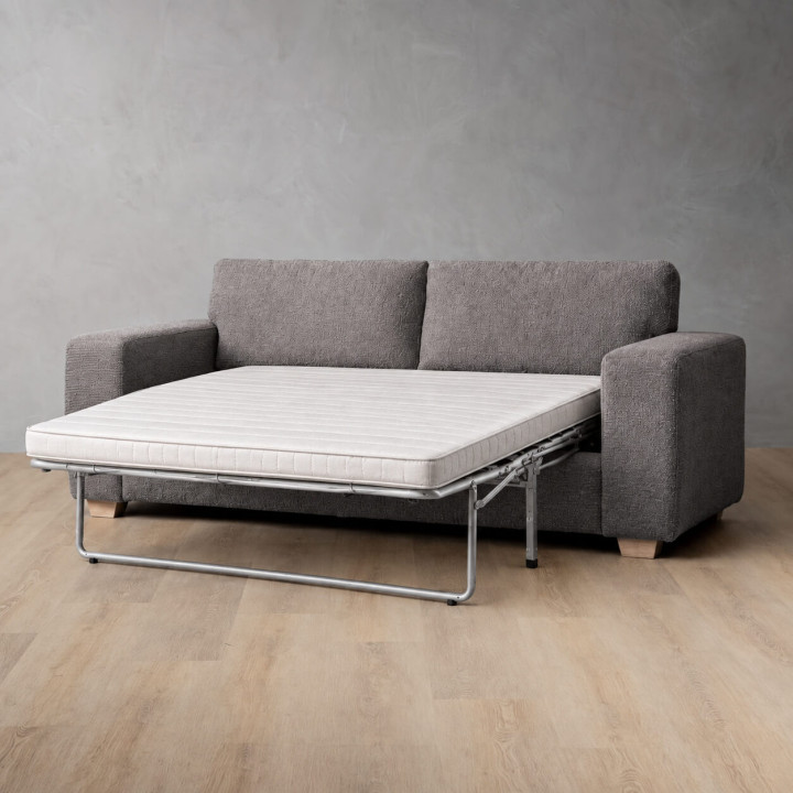 Karoo Fabric Sleeper Couch - Fennel Grey