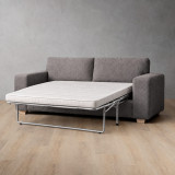 Karoo Fabric Sleeper Couch - Fennel Grey