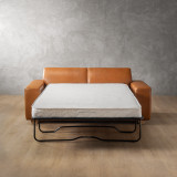 Karoo Leather Sleeper Couch - Ginger - 14