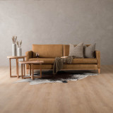 Cape Town 2-Seater Leather Couch - Desert - 2