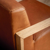 Canyon Leather Armchair - Tan - 7