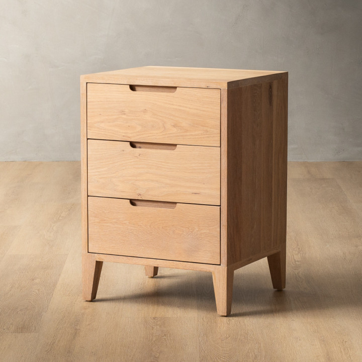 Cape Town Pedestal - Tall - Oak - 2