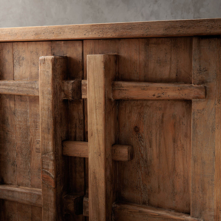 Demo - Elderweave Sideboard - Grey Wash - 5