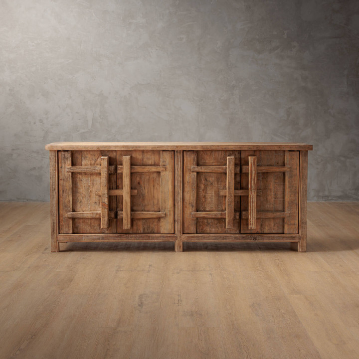 Demo - Elderweave Sideboard - Grey Wash - 1