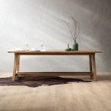 Demo - 2.4m Griekwa Dining Table - Oak - 4