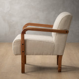 Palmiet Fabric Armchair - Blackwood - Juniper Stone - 3