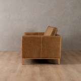 Cape Town 2-Seater Leather Couch - Desert - 4