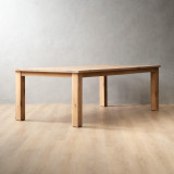3.2m Linear Dining Table - Oak (1.2m Width) - 1