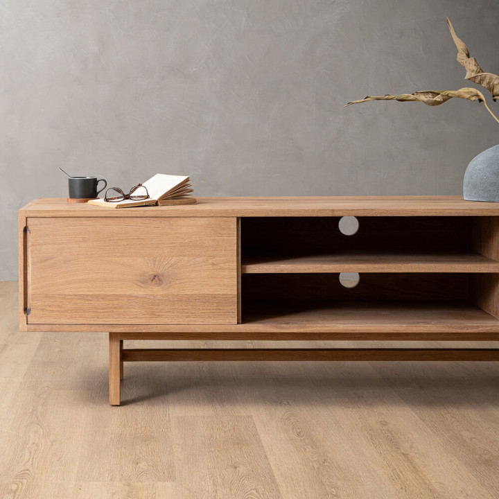 Stellenberg TV Unit - 2.0m - Oak - 3
