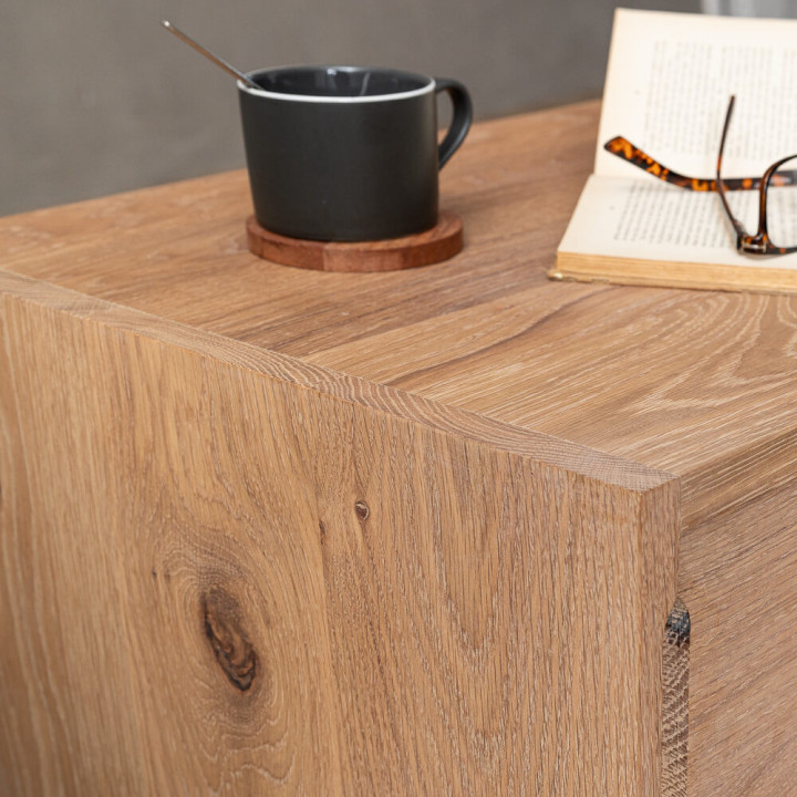Stellenberg TV Unit - 2.0m - Oak - 5