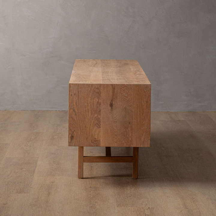 Stellenberg TV Unit - 2.0m - Oak - 6