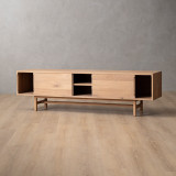 Stellenberg TV Unit - 2.0m - Oak - 9
