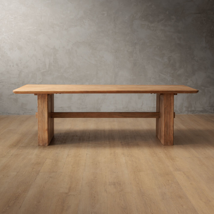 Elderweave Dining Table - 2.4m - Grey Wash