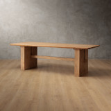 Elderweave Dining Table - 2.4m - Grey Wash