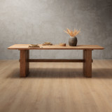 Elderweave Dining Table - 2.4m - Grey Wash