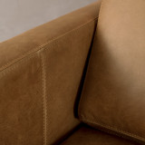Cape Town 2-Seater Leather Couch - Desert - 9