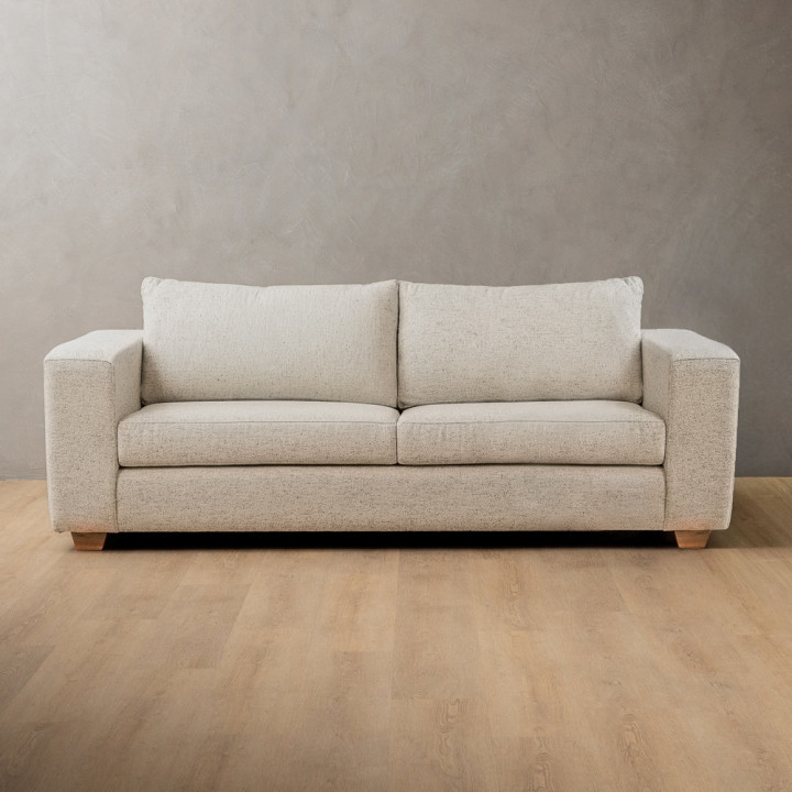 Westerman 3-Seater Fabric Couch - Sandstone - 1