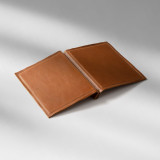 Leather Menu Cover - Ginger - A5 2