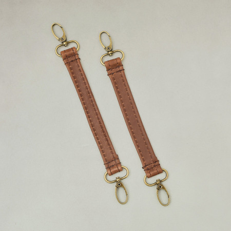 Leather Stroller Straps - Butterscotch