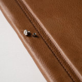 Leather Menu Cover - Butterscotch - A5 3