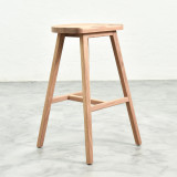 Demo - Savanna Tall Bar Stool - Oak 2